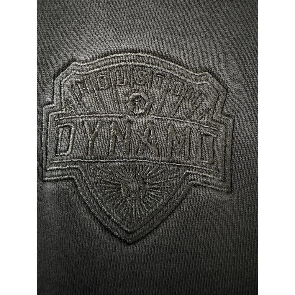 Adidas Houston Dynamo Black Crewneck Sweatshirt Pullover Size M‎ CE4025